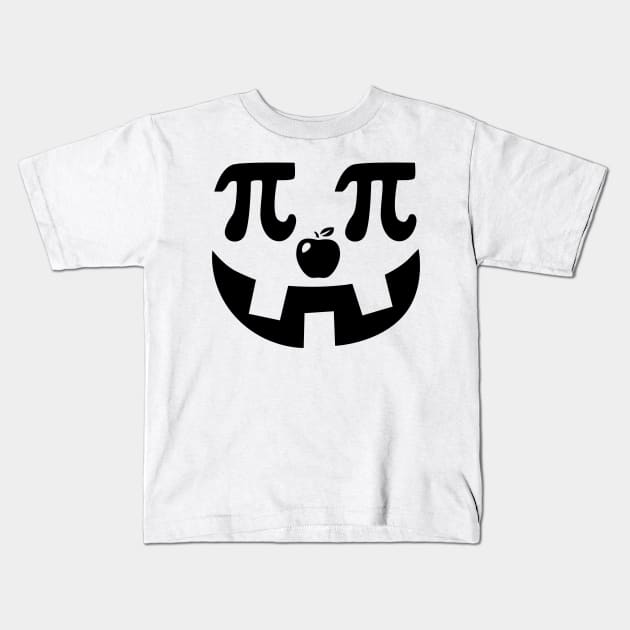 Jack-O-Lantern Pumpkin Pi Pie Halloween Costume Kids T-Shirt by ValentinkapngTee